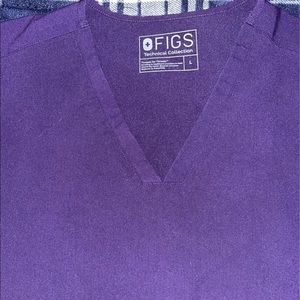 FIGS Scrub Set sz Large/Large Tall Purple